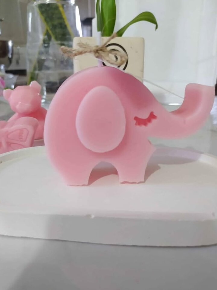 Elefante rosa